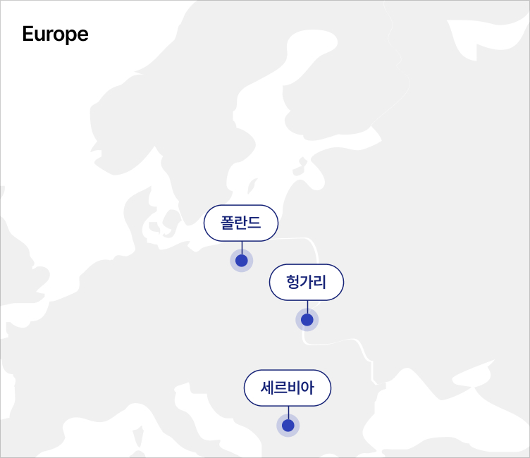Europe 지도